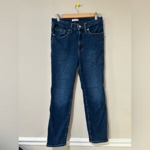 Good American Always Fits dark wash skinny Jeans size 6-12